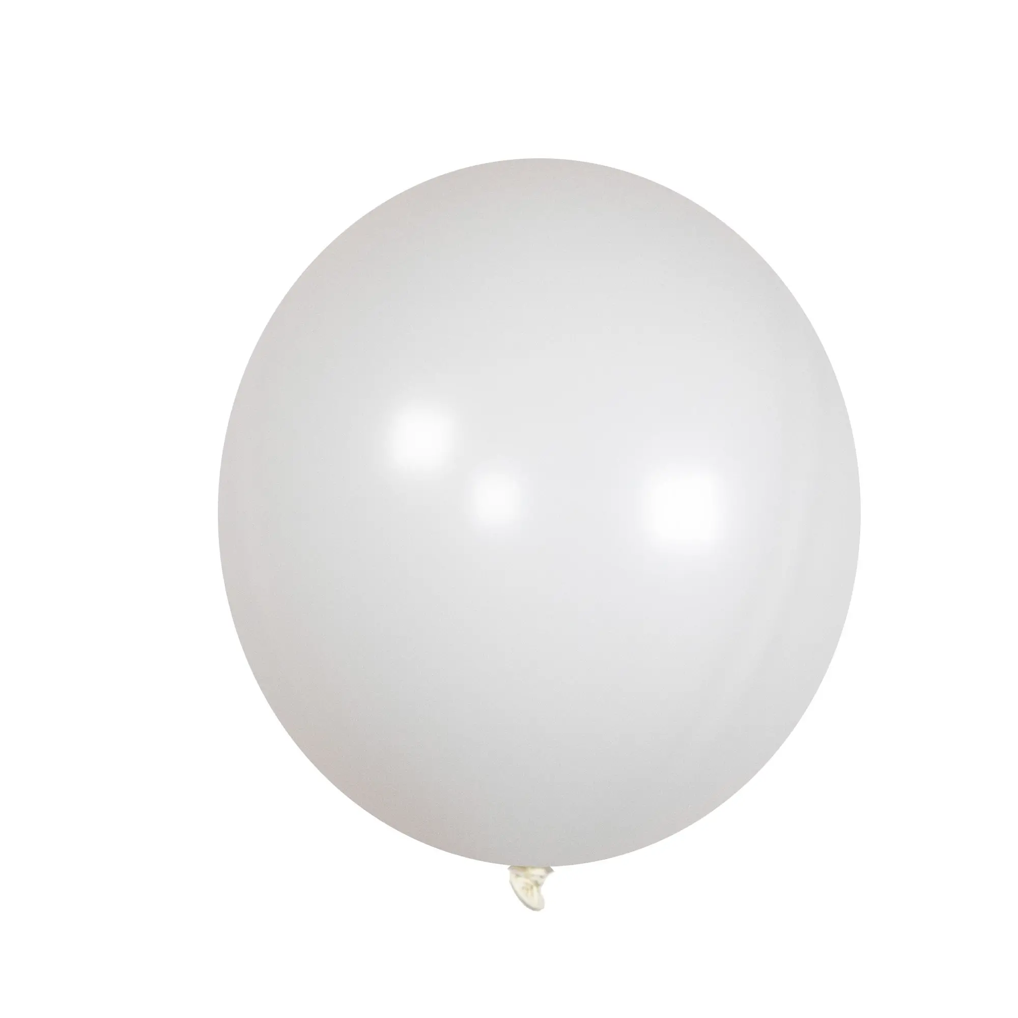 Latex colorful balloon – 48 cm - White
