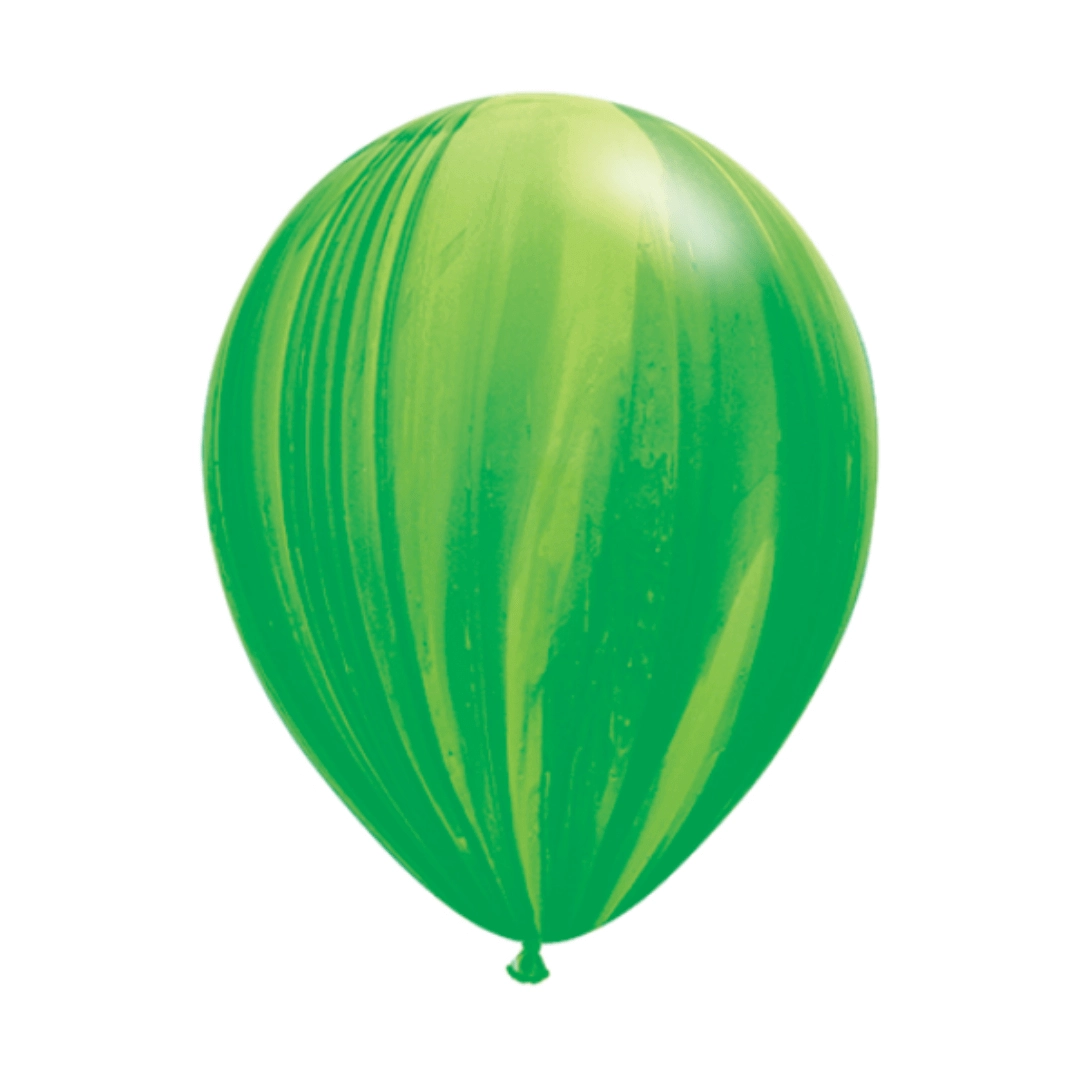 Latex Marble balloon – 30 cm - Green