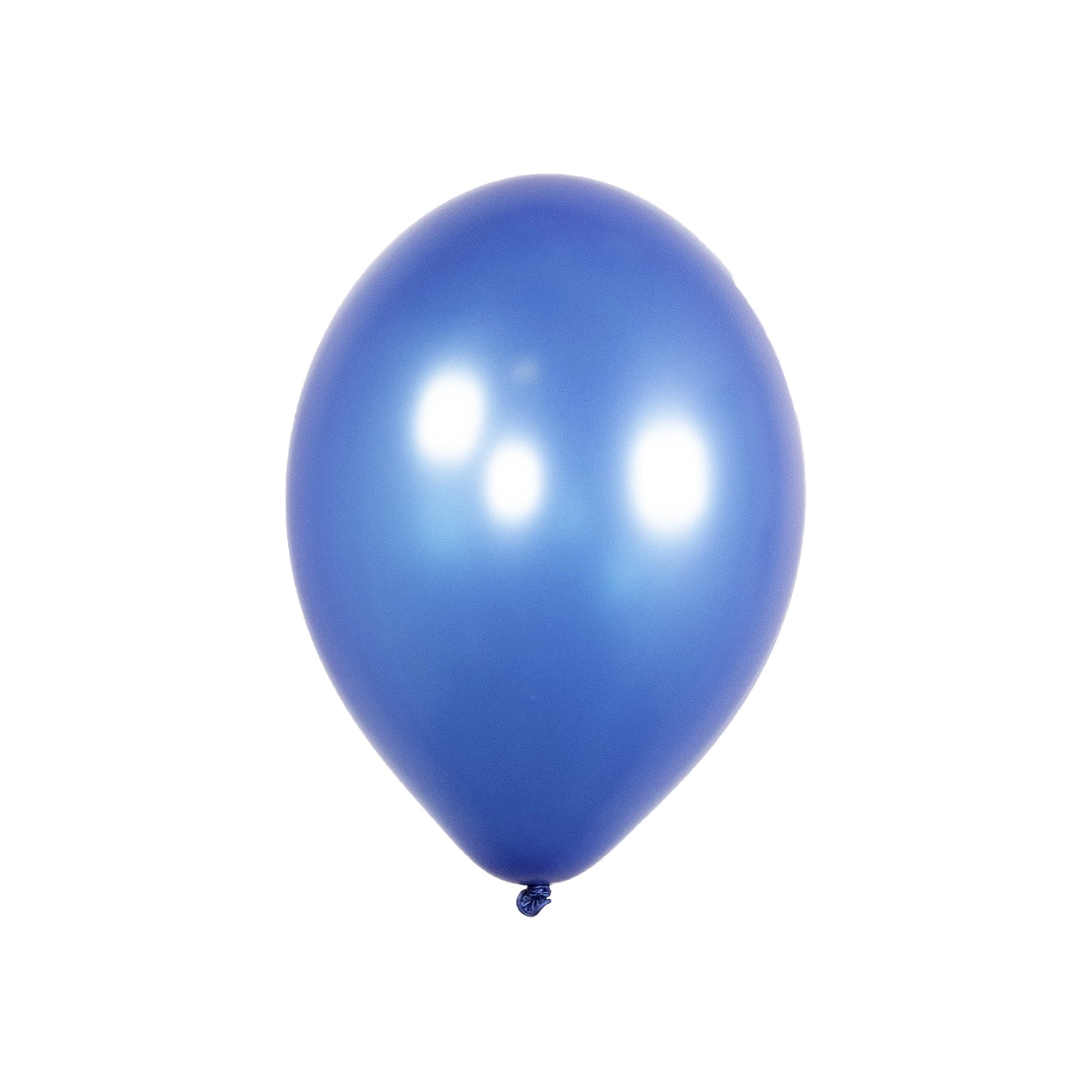 Latex Metallic balloon – 30 cm - Blue