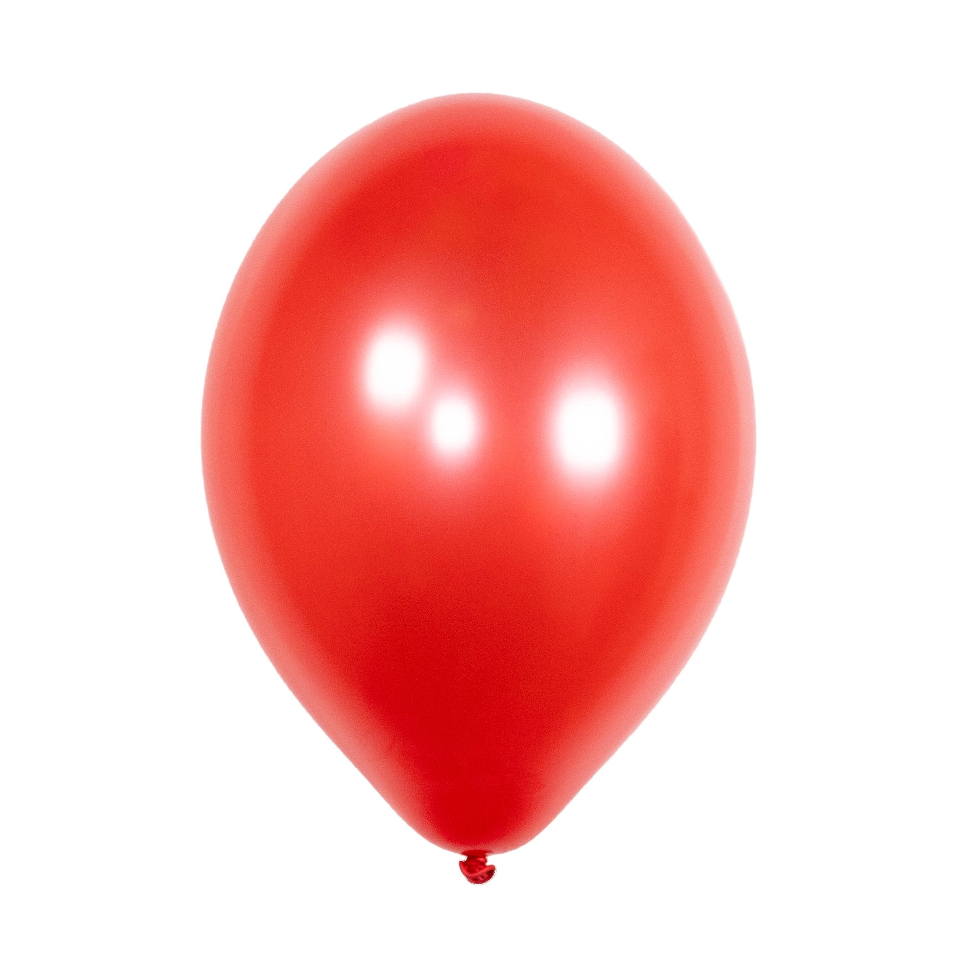 Latex Metallic balloon – 30 cm - Red