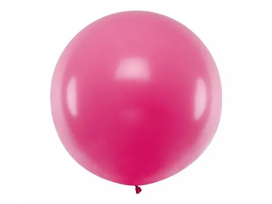 XL Colorful latex balloon – 70 cm - Fuchsia