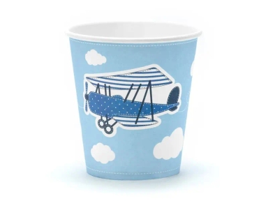 Cups "Little Plane" (6 pieces)