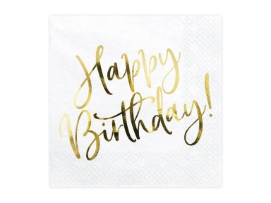 Napkins "Colorful Birthday" (20 pieces)