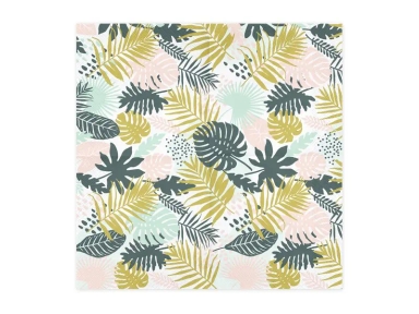 Napkins "Pink Tropical" (20 pieces)