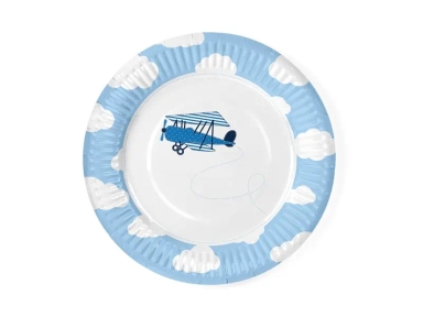 Plates "Little Plane" (6 pieces)
