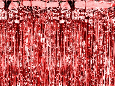 Party Curtains - Red