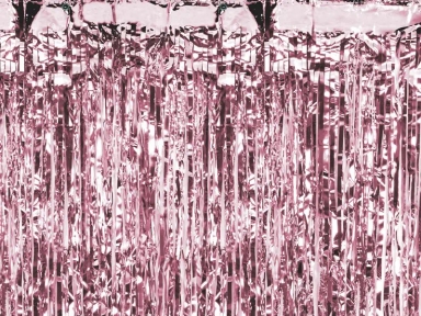 Party Curtains - Rose Gold