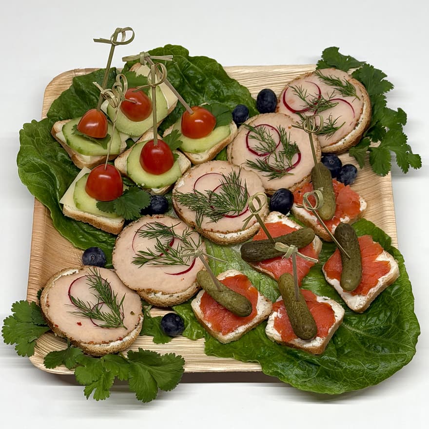 Plateau de Mini Sandwiches (5 pers)