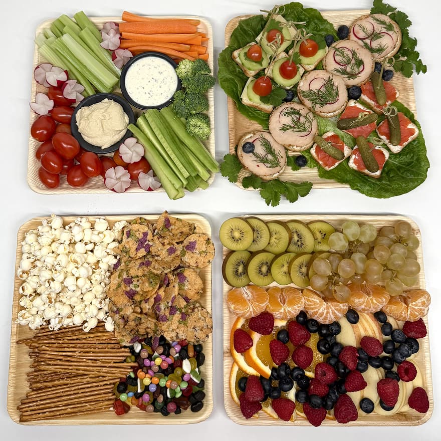 Combo des 4 plateaux