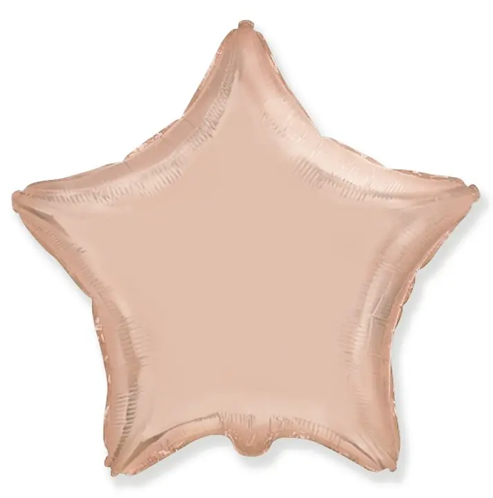 Foil Star-shaped balloon – 46 cm - Rose Gold