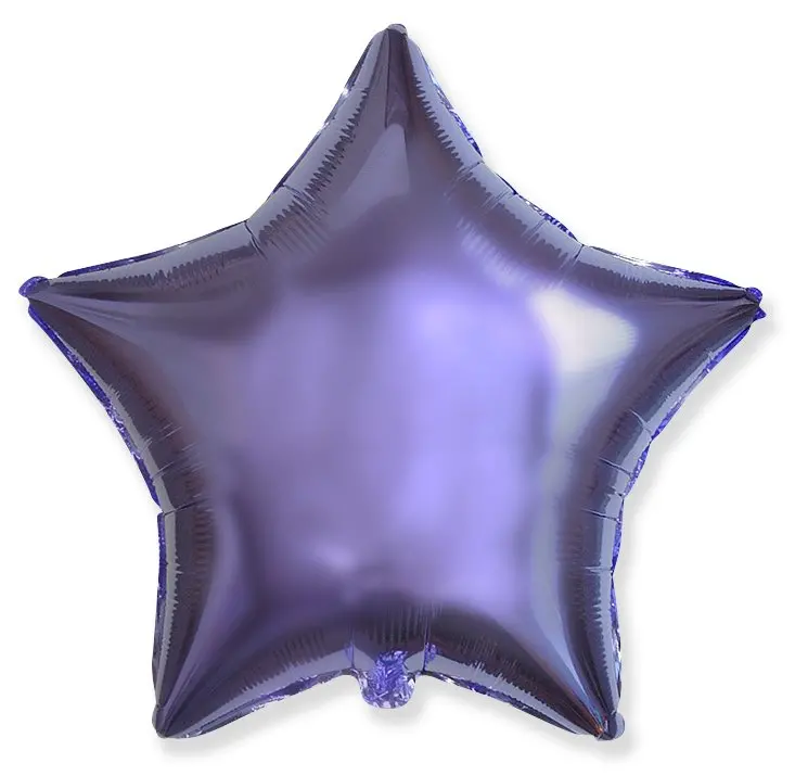 Foil Star-shaped balloon – 46 cm - Lilac