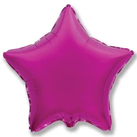 Foil Star-shaped balloon – 46 cm - Purple