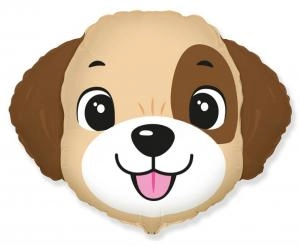 Helium balloon shape "Dog's Head"