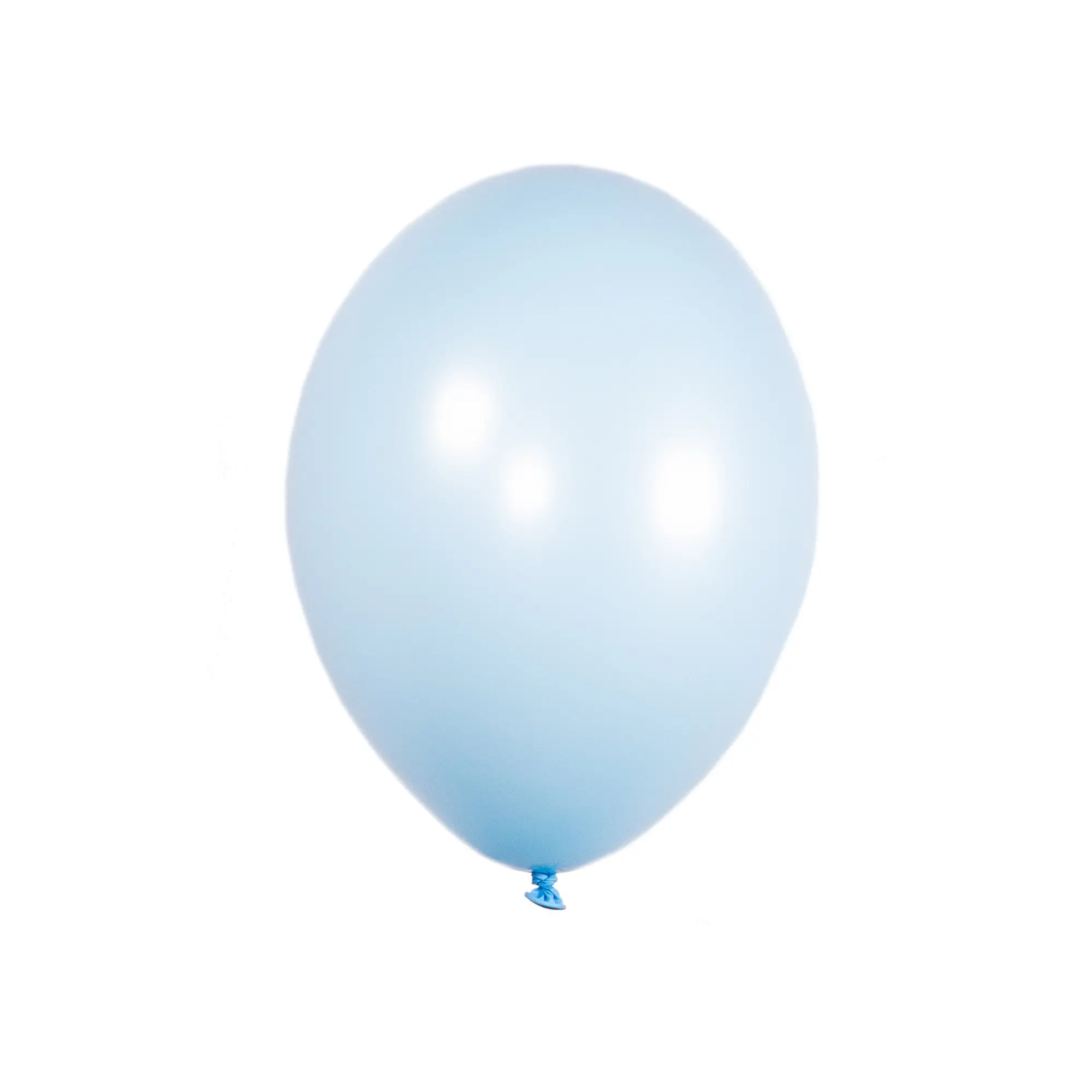 Latex balloon with helium – Solid color – 30 cm. - Baby Blue