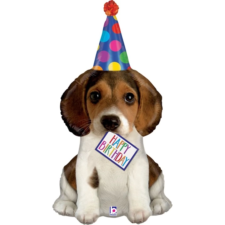 Happy Birthday Dog Balloon