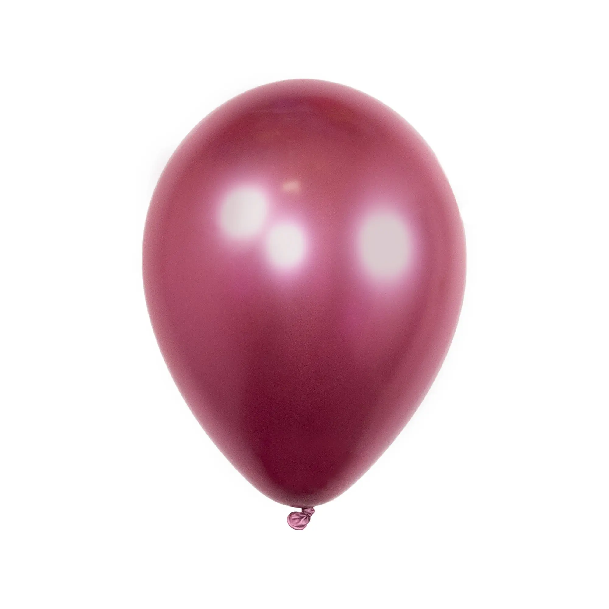 Latex Сhrome balloon – 30 cm - Dark Rose