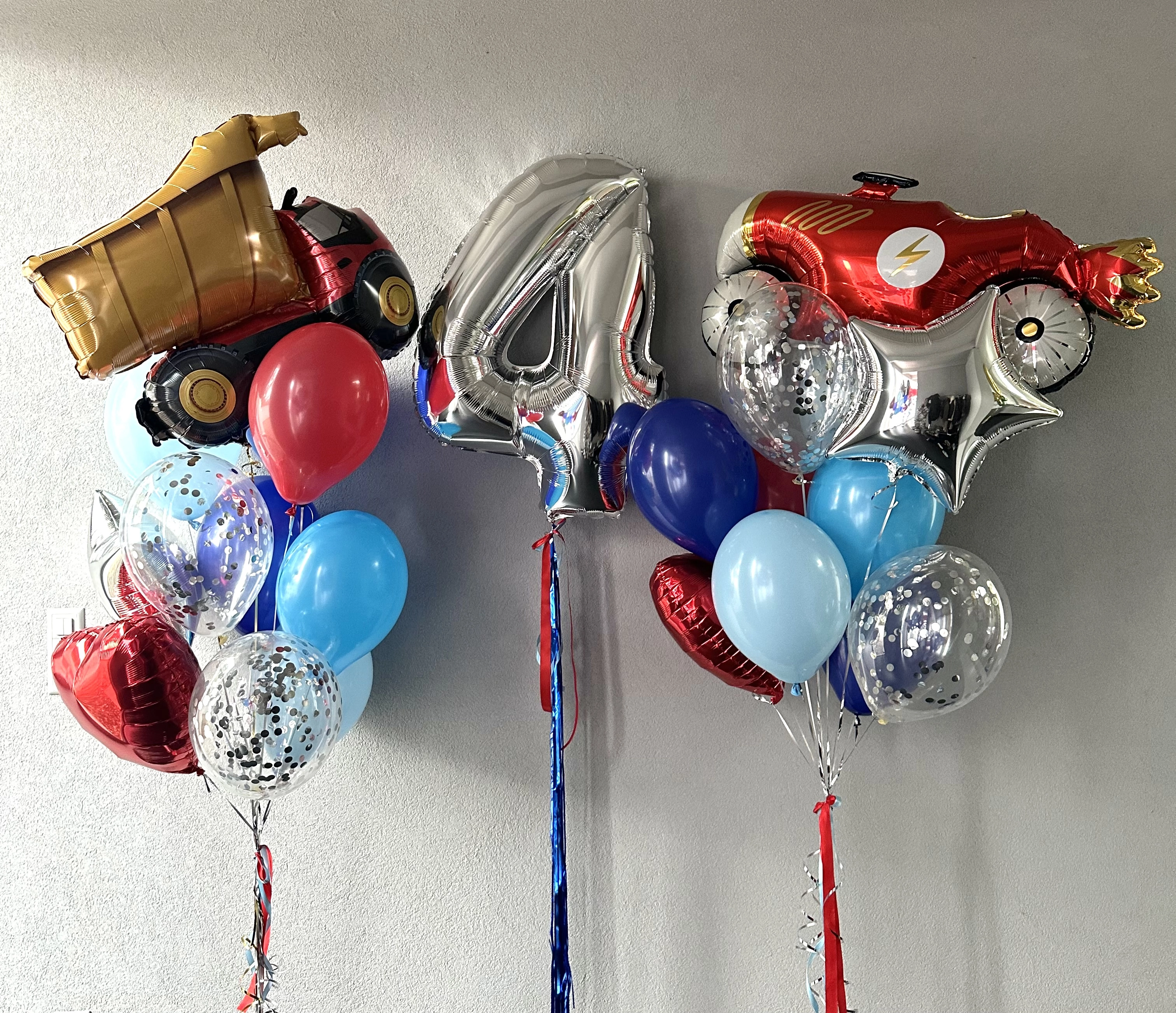 Ballons bleu blanc rouge - par 100 - RETIF