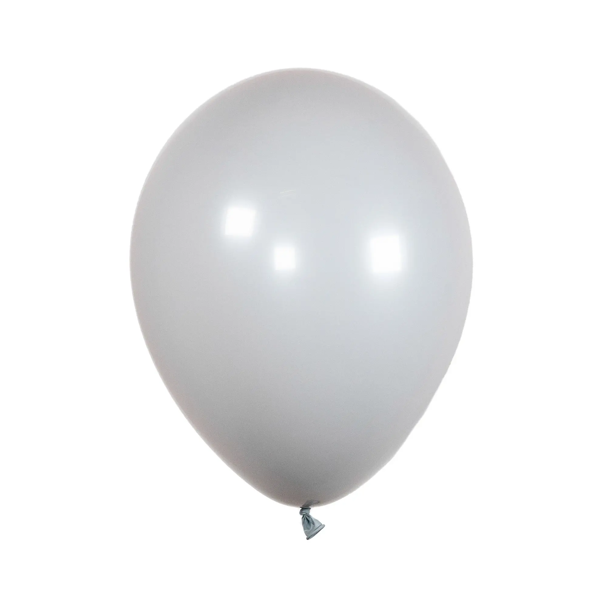Latex balloon with helium – Solid color – 30 cm. - Grey