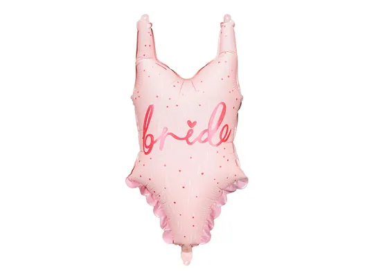 Foil balloon shape “Swimsuit of bride”