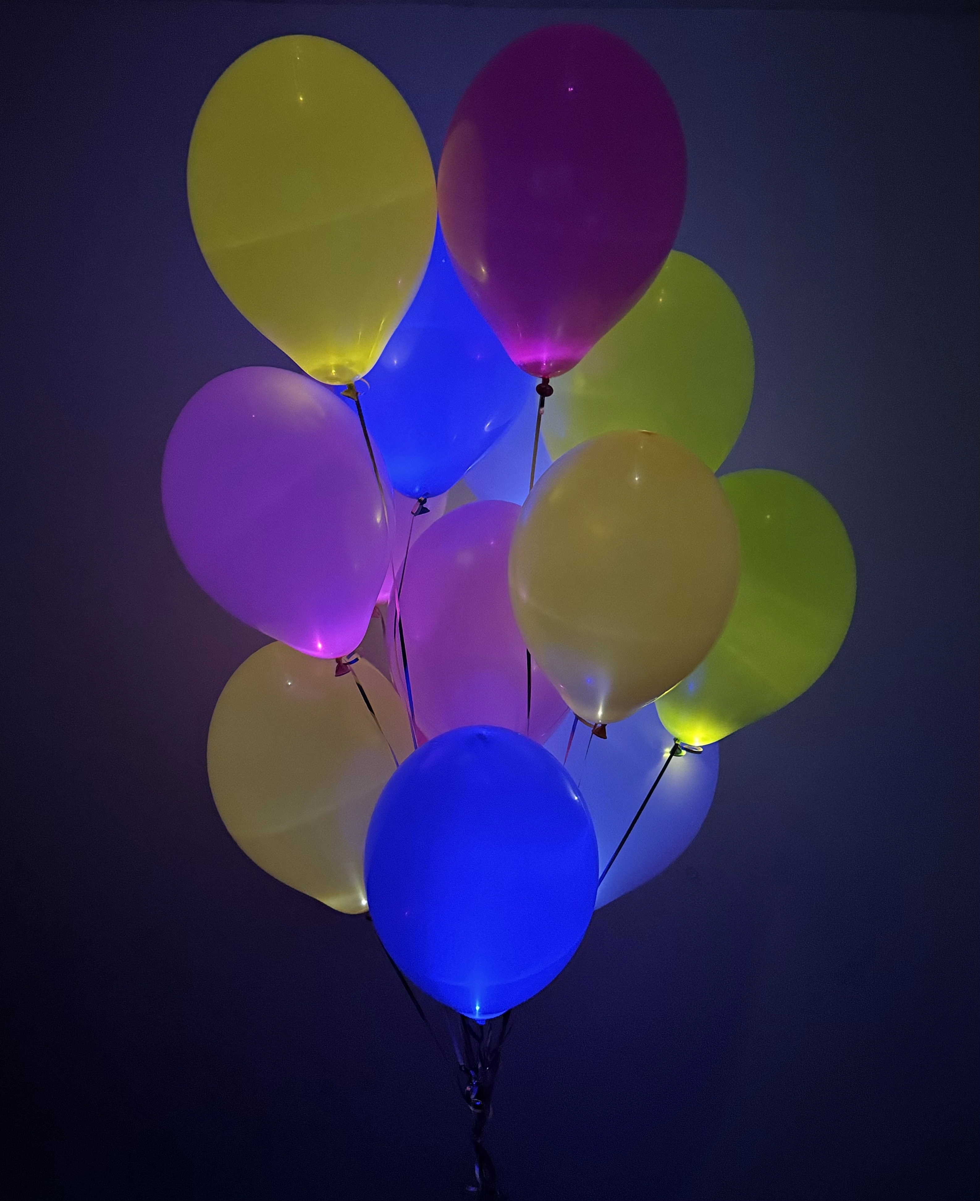 15-pieces Diodes Balloon bouquet « Galaxy »