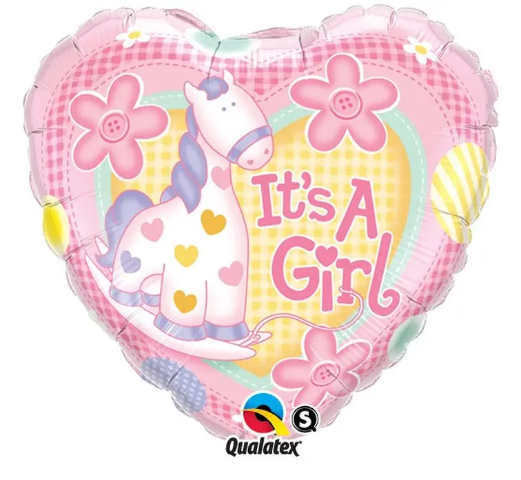 IT’S A GIRL GIRAFFE BALLOON