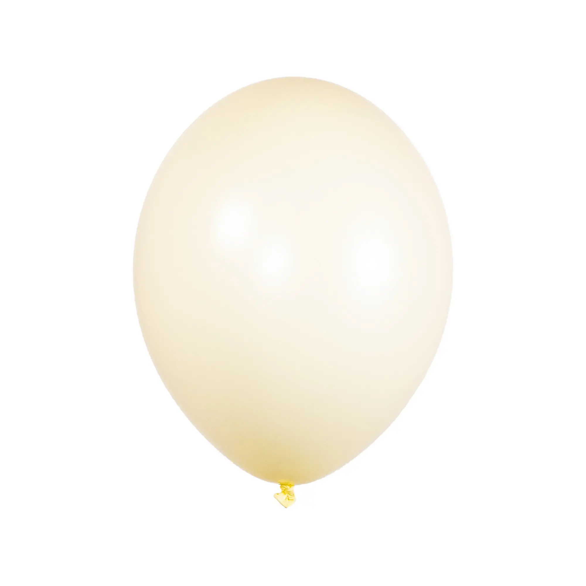 Latex balloon with helium – Solid color – 30 cm. - Ivoire