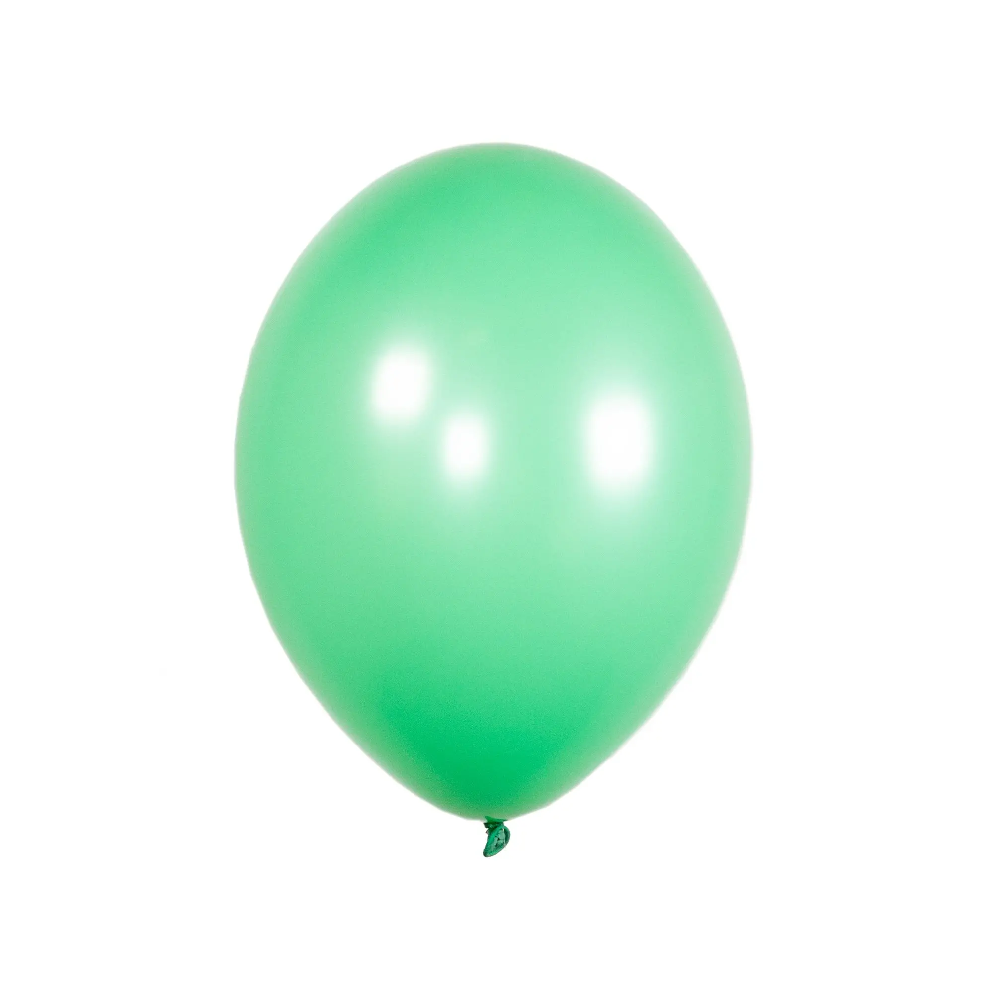Latex balloon with helium – Solid color – 30 cm. - Leaf Green