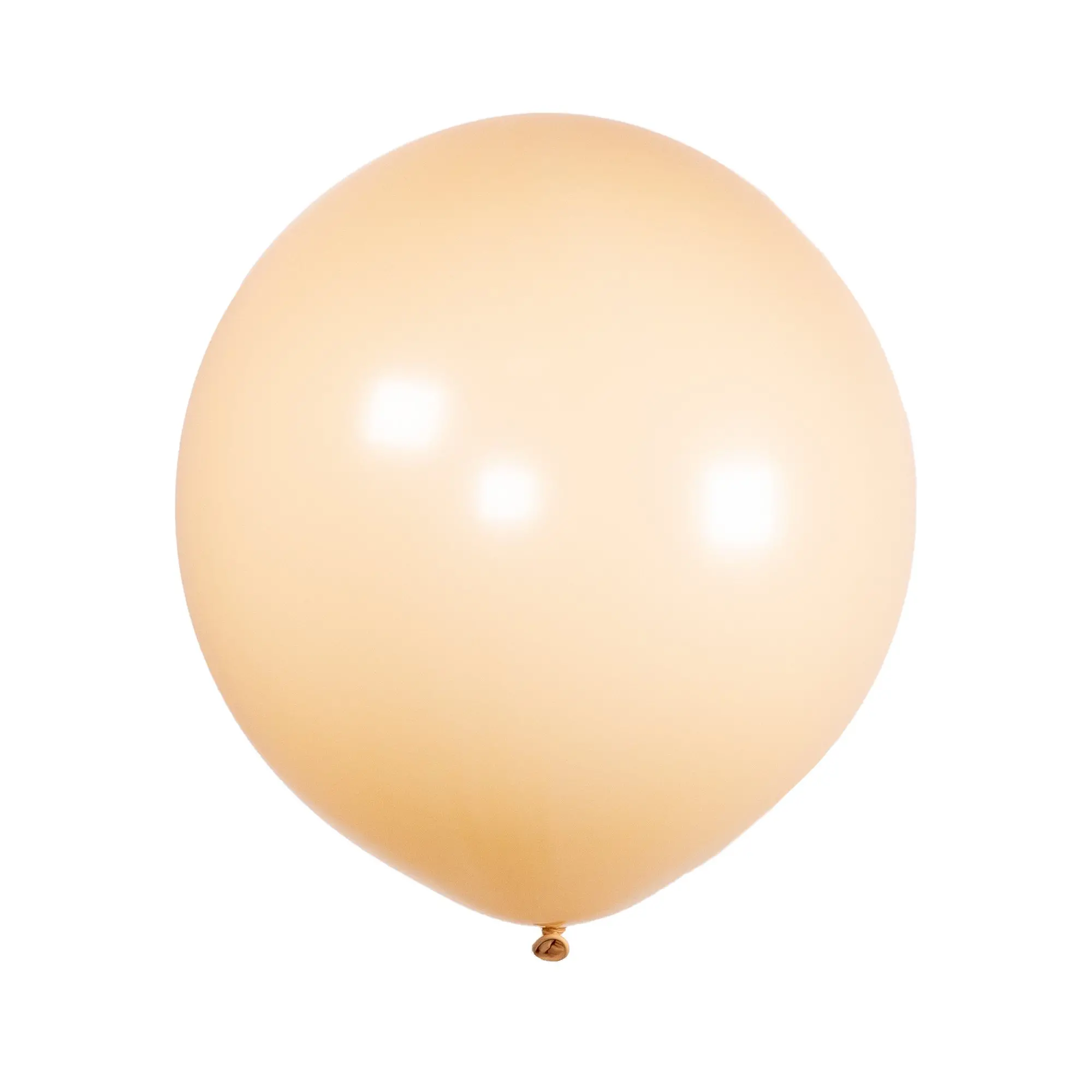 Latex colorful balloon – 48 cm - Nude Beige