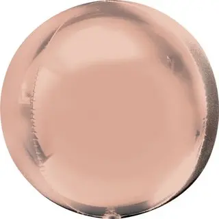 ORBZ sphere balloon - Rose Gold