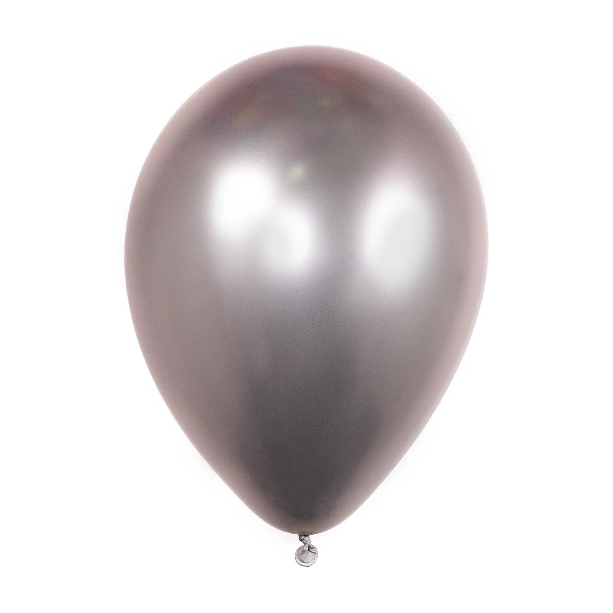 Latex Сhrome balloon – 30 cm - Silver