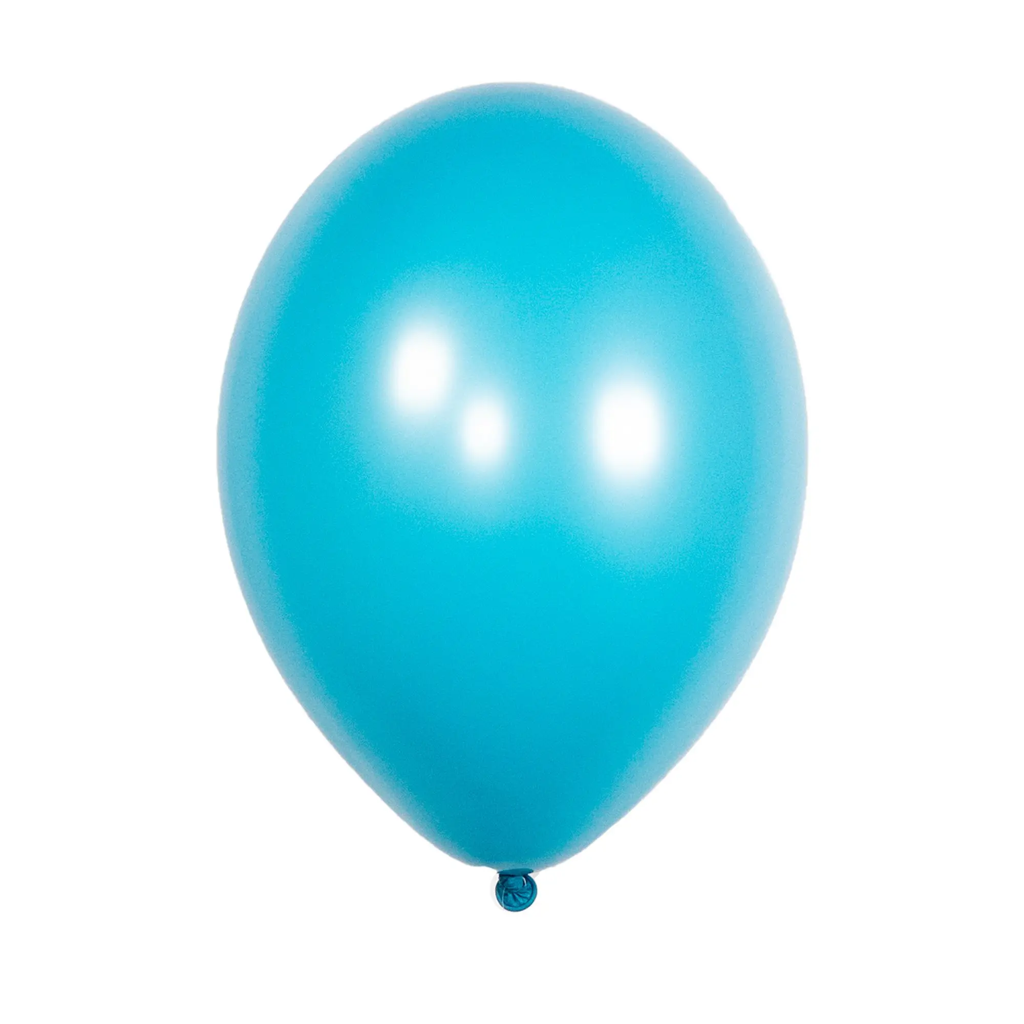 Latex balloon with helium – Solid color – 30 cm. - Turquoise