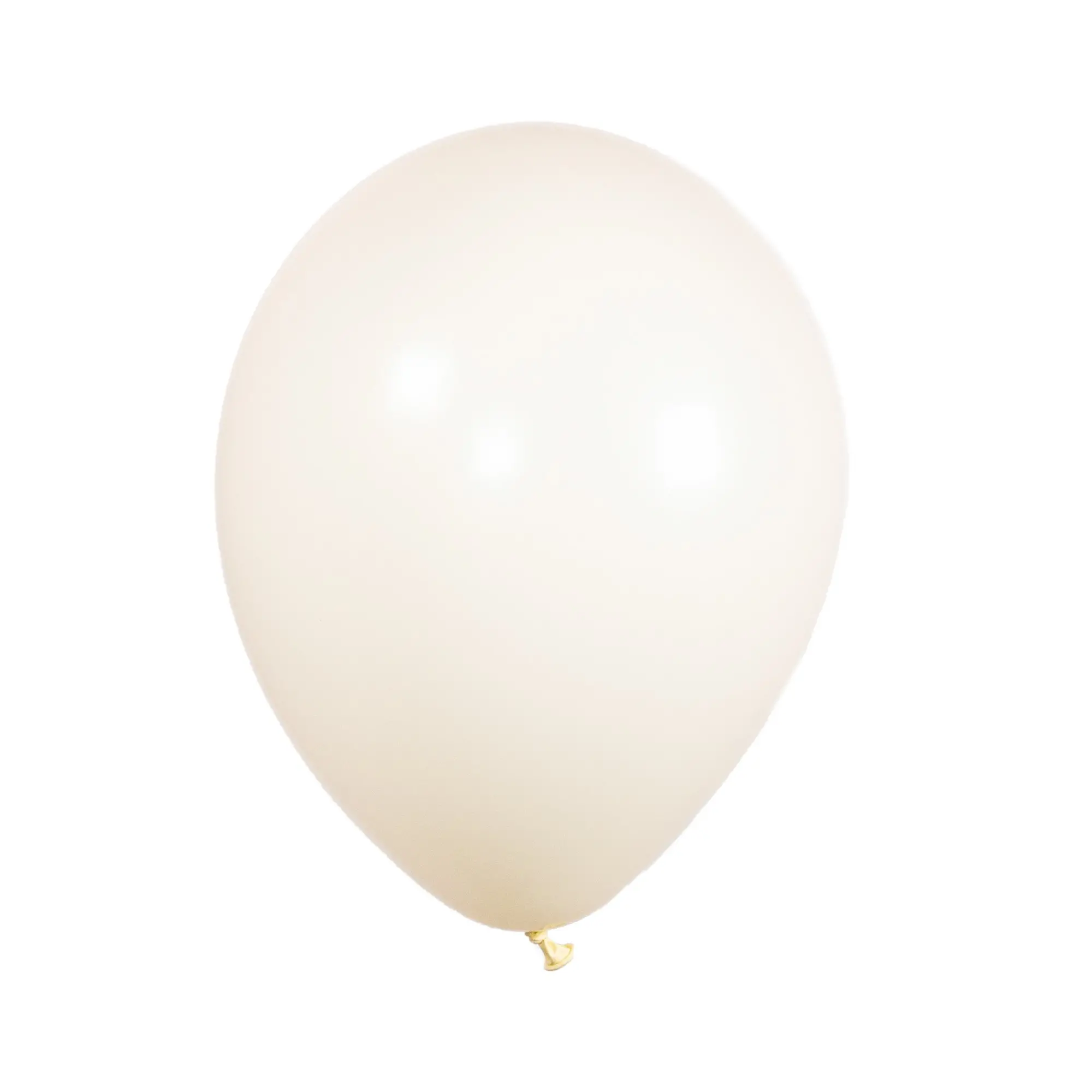 Latex balloon with helium – Solid color – 30 cm. - White