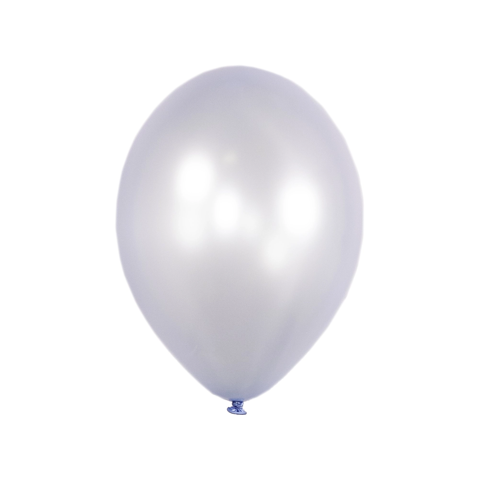 Latex Metallic balloon – 30 cm - Baby Blue