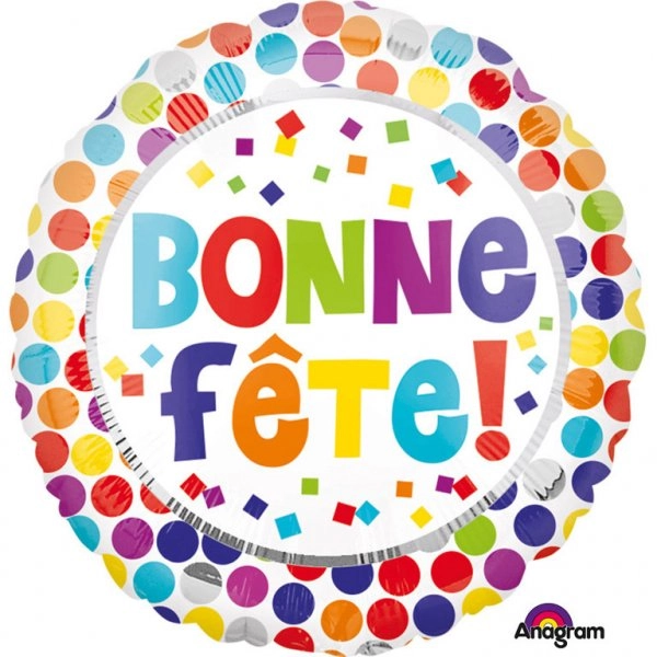 Bonne fête Helium Balloon