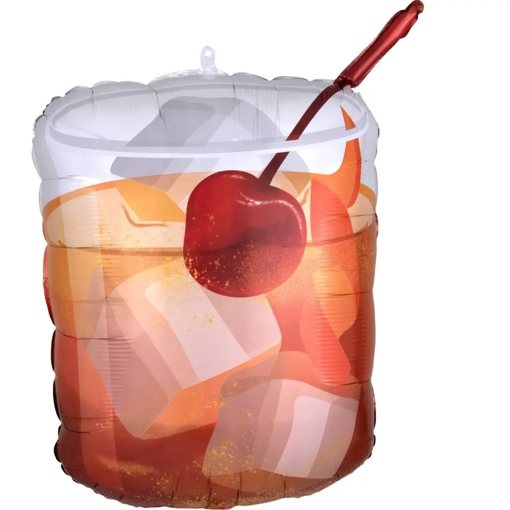Old Fashioned Cocktail Balloon