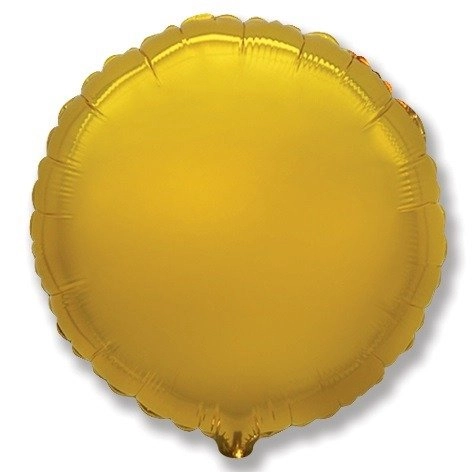 Round Foil Balloon - Gold