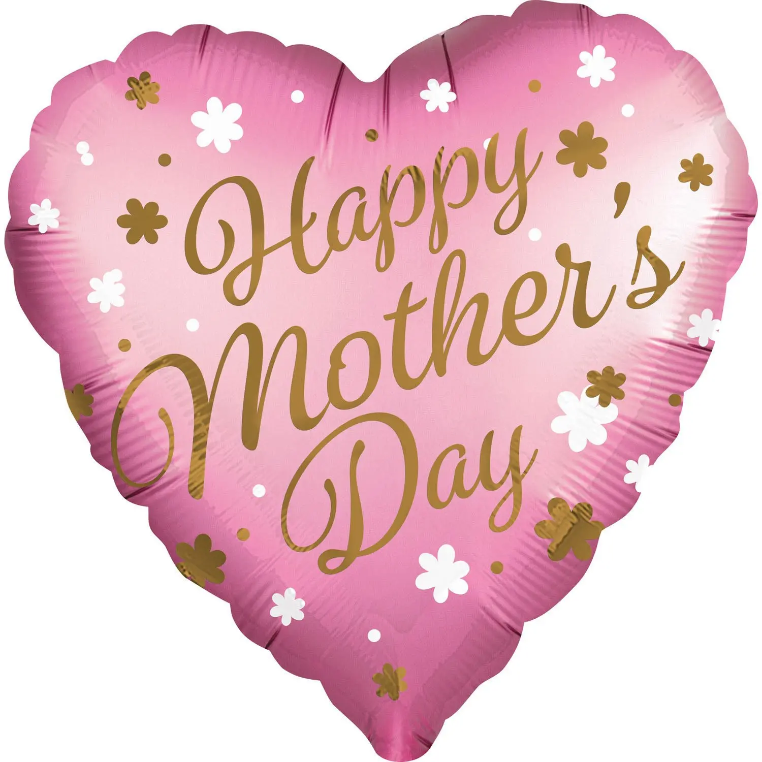 Happy Mother's Day XL Heart Helium Balloon