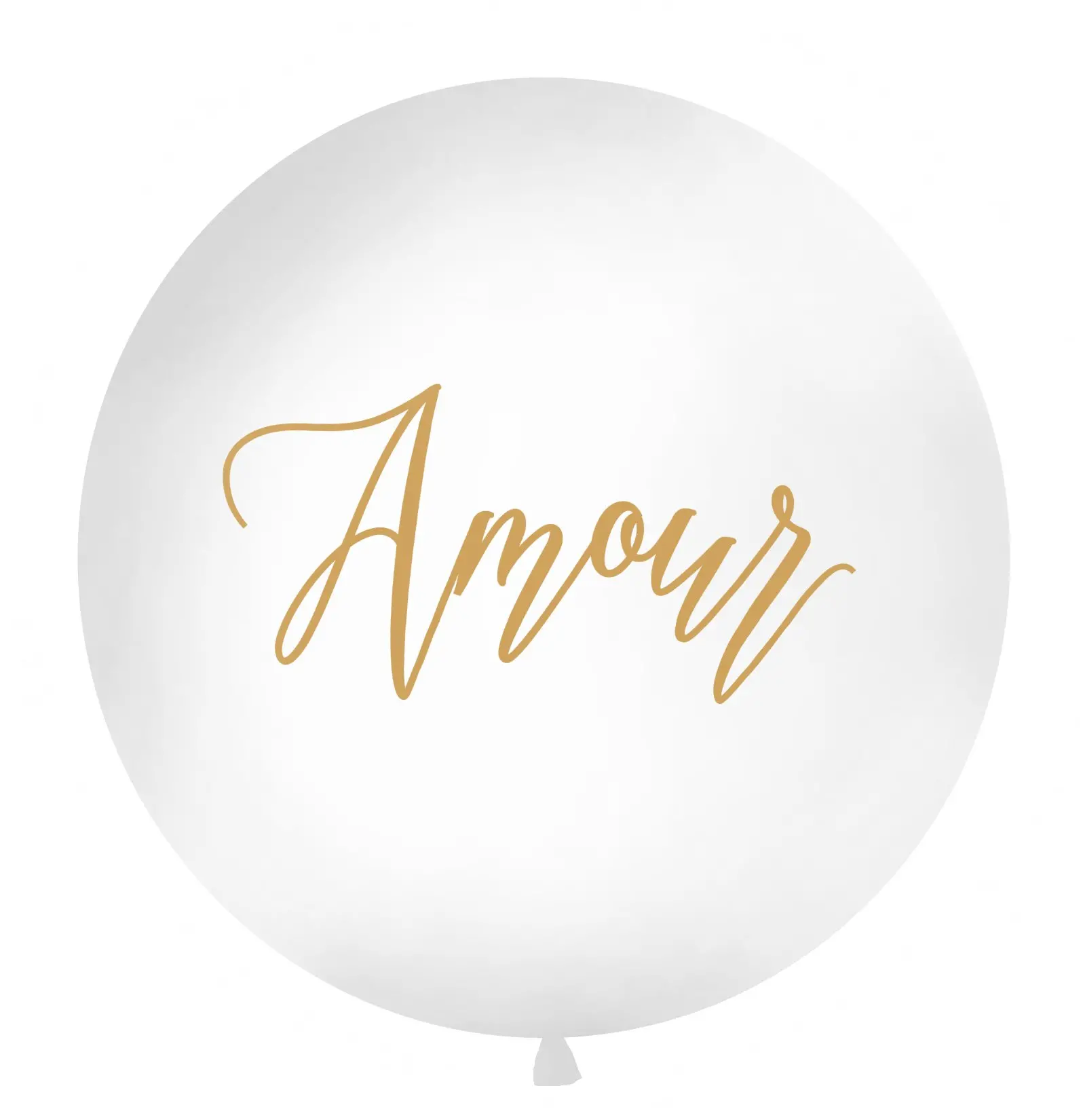 "Amour" latex balloon