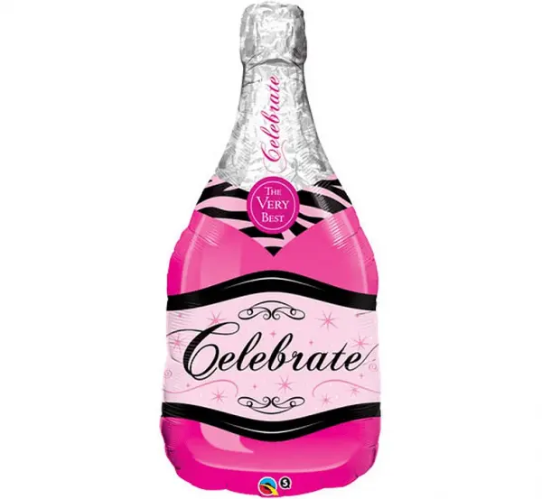 Pink Champagne Balloon