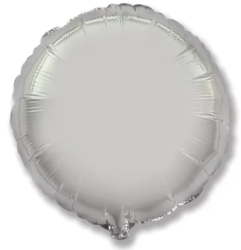 Round Foil Balloon - Silver