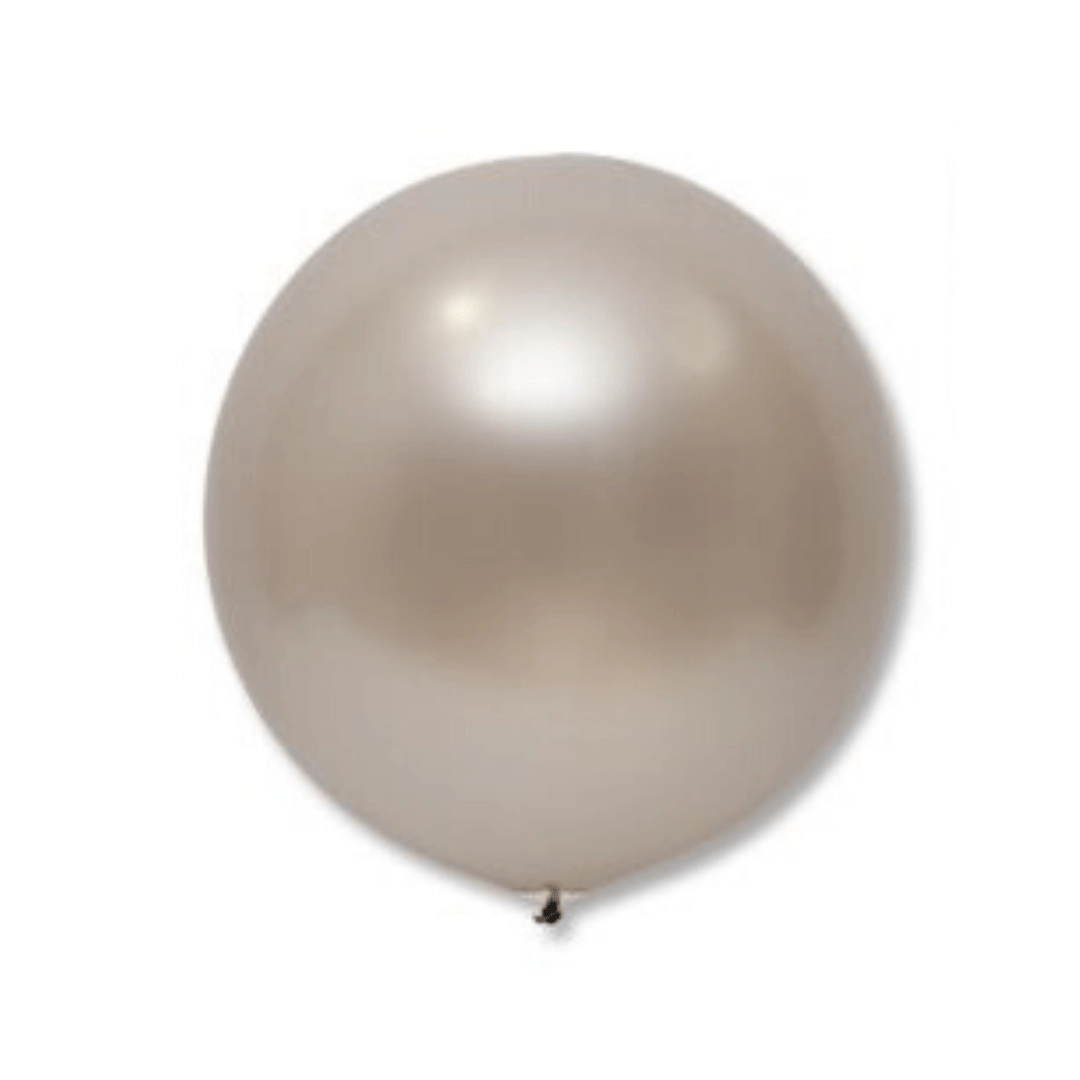 Latex colorful balloon – 48 cm - Silver