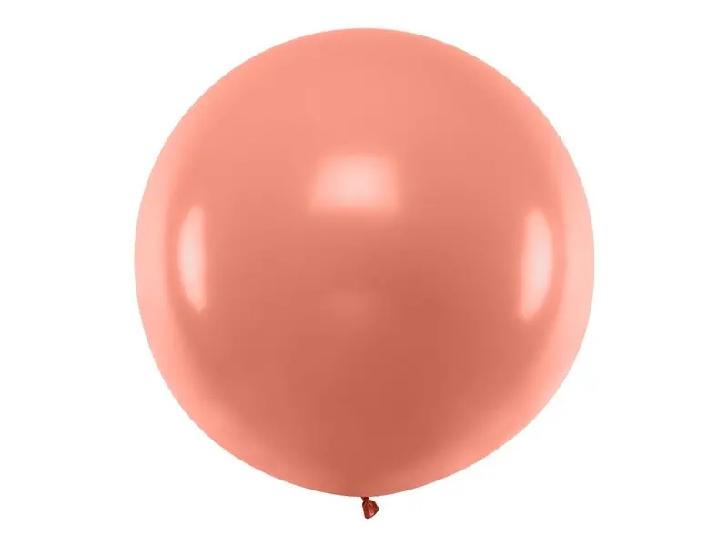 XL Colorful latex balloon – 70 cm - Rose Gold