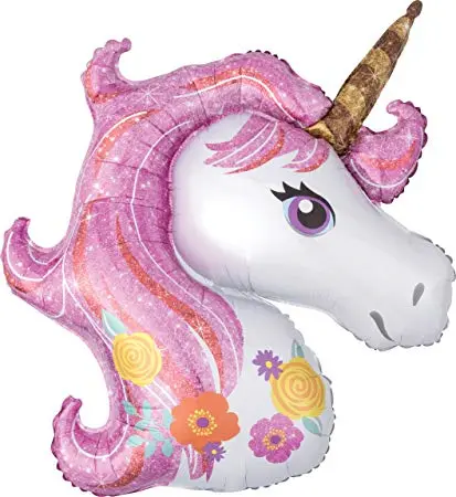 Unicorn Pink Balloon